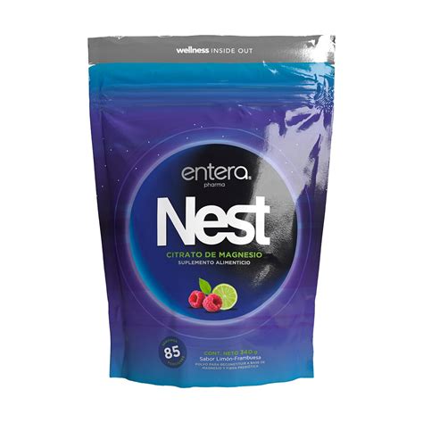 Entera Pharma Nest Citrato De Magnesio En Polvo 340gr