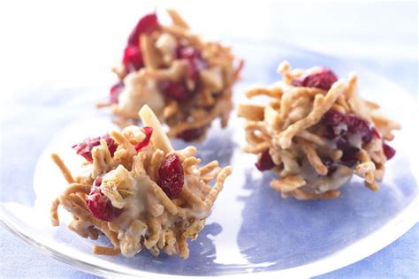 Open a bag of cranberries, throw them into a pot, add water and maybe some orange zest, stir it all up until it reaches a boil. No-Bake Craisins® Dried Cranberries Crunch Clusters ...