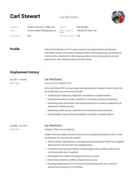 Universal technical institute graduate having a cover letter (cv) is also critical when applying for most jobs. Resume Samples | ResumeViking.com