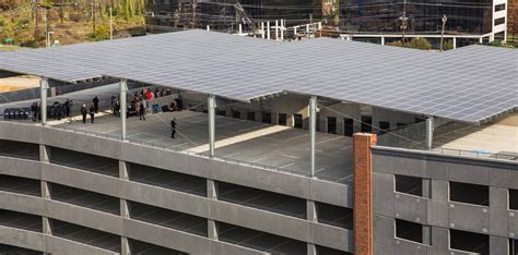 A solar parking canopy provides shade for cars and generates clean, sustainable energy. Standard Solar completes construction on 265-kW solar ...