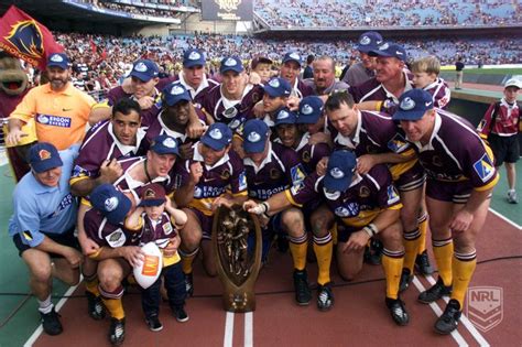 Brisbane Broncos 2000 Nrl Premiers Brisbane Broncos Nrl Rugby League