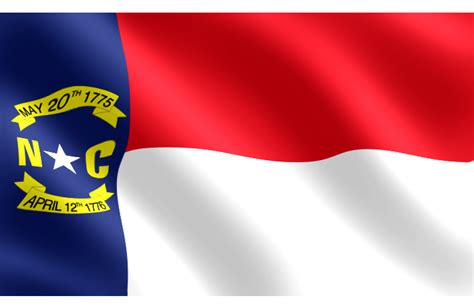 Belson Closerlook North Carolina State Flag