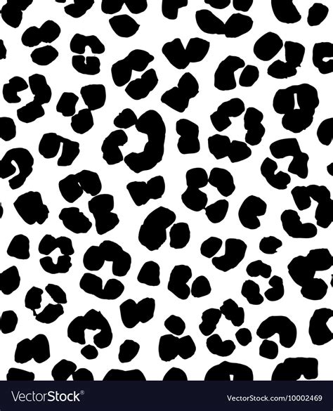 Black Leopard Print Background