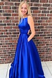Royal Blue Prom Dress, Prom Dresses, Pageant Dress, Evening Dress ...