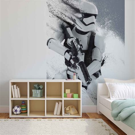 Star Wars Force Awakens Wall Paper Mural Buy At Europosters