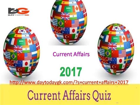 Current Affairs Quiz Is Very Important For Competitive Examinations In