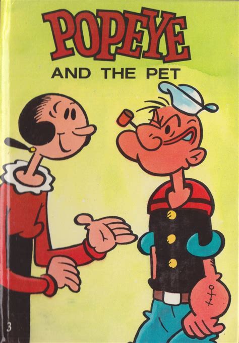 Title Popeye And The Petseries Popeye Pop Up Books 3 Isbn 0 7105