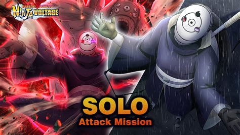 Madara Uchiha White Mask Tobi War Solo Attack Mission Gameplay