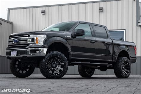 Lifted 2018 Ford F 150 With 22脳12 Fuel Contra Wheels And 6 Inch Rough