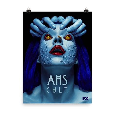 American Horror Story Cult Art Premium Satin Poster Fx Networks Shop
