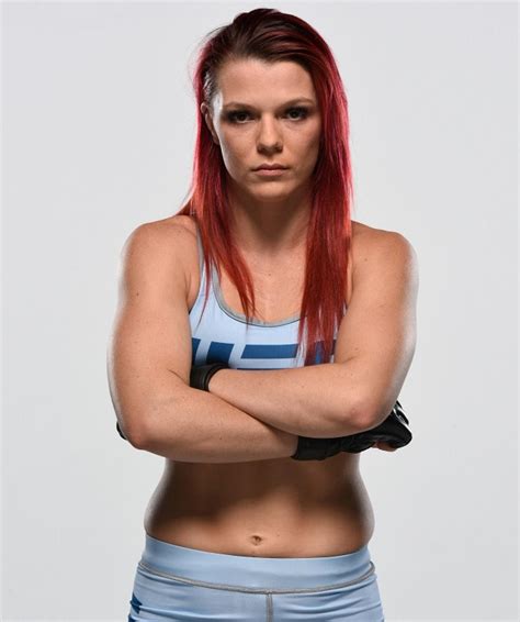 24 years old ufc flyweight. Gillian Robertson of Canada celebrates after her TKO ...