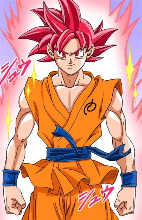 Goku Super Saiyan God Dragon Ball Super Manga Goku Super Saiyan God