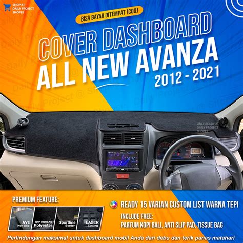 Dashboard Cover All New Han Avanza 2012 2021 Toyota Avanza Dashboard