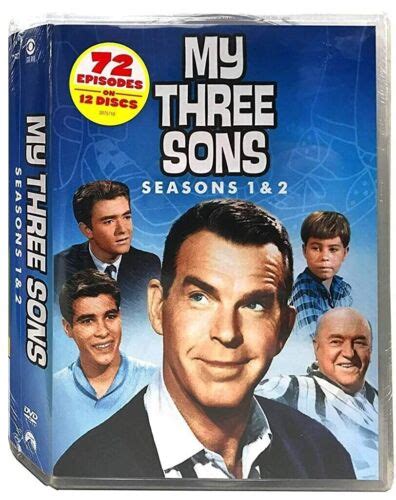 My Three Sons Seasons 1 And 2 Dvd Set 12 Discs 72 Episodes Brand New