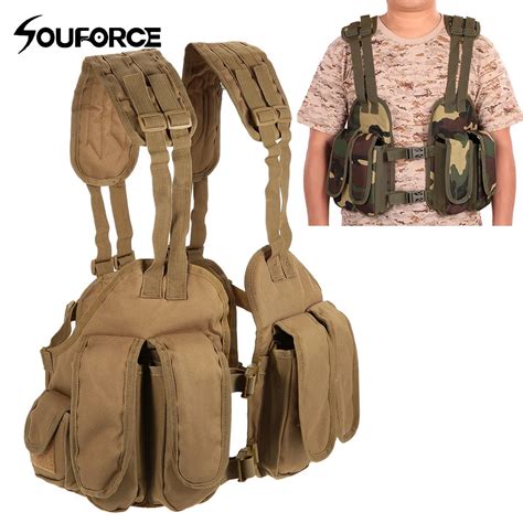 High Quality Camo Simple Military Vest Outdoor Multi Function