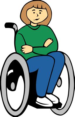 Girl In Wheelchair Openclipart