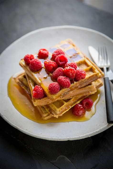 French Toast Waffles With Cinnamon Video Drizzle And Dip