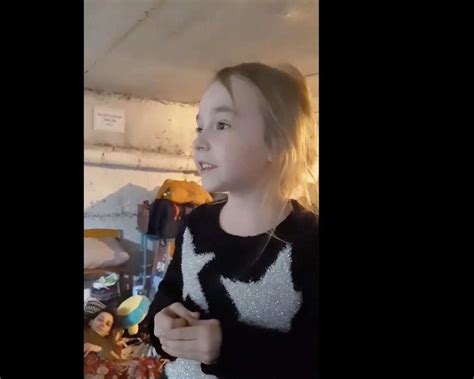Ukrainian Girl Sings Let It Go In Bomb Shelter Latest International News World News Wion