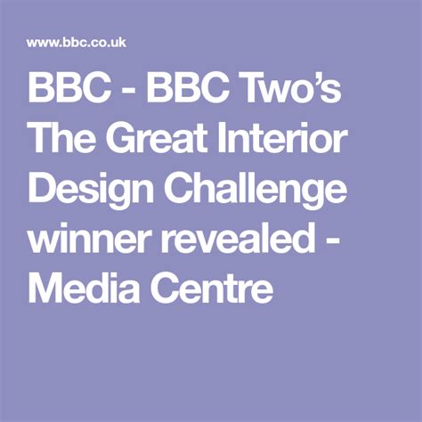 Bbc Bbc Twos The Great Interior Design Challenge Winner Revealed