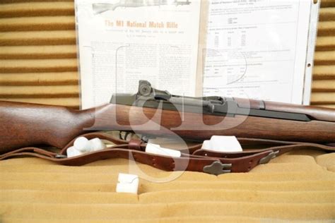 Springfield National Match M1 Garand Cmp Nm 30 06 Semi Automatic Rifle