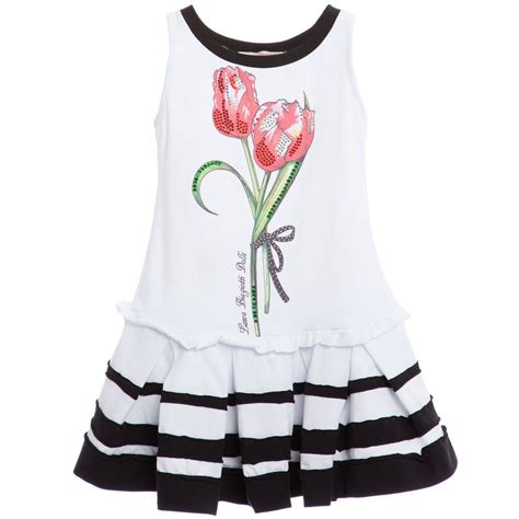 White Jersey Dress With Diamante Tulip White Jersey Dress Jersey