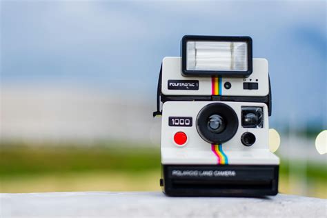 Selective Focus Photography Of Polaroid Land Camera · Free Stock Photo