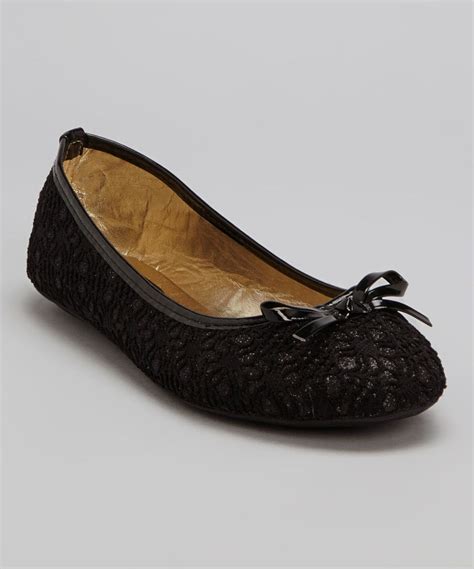 Loving This Black Glitter Lace Flat On Zulily Zulilyfinds Black Lace