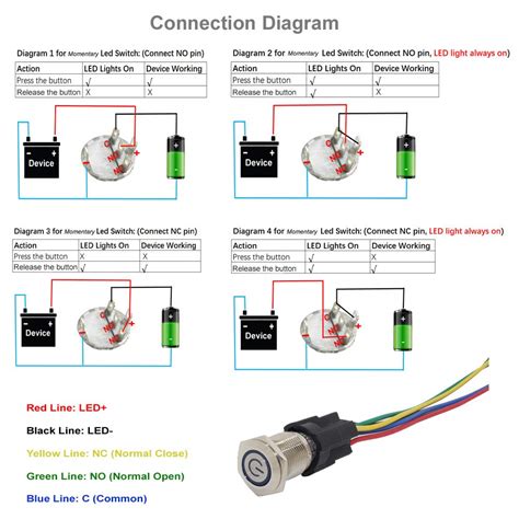 Pin Momentary Switch Wiring Diagram Free Download Goodimg Co