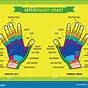 High Resolution Hand Reflexology Chart