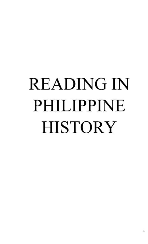 Pdfcoffee History Of Philippines Readings In Philippine History My Xxx Hot Girl