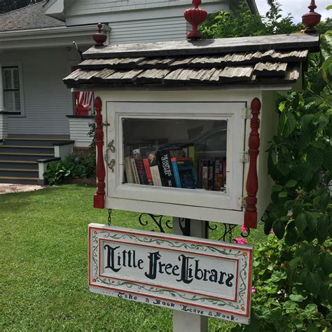 Look At This Cute Little Library
