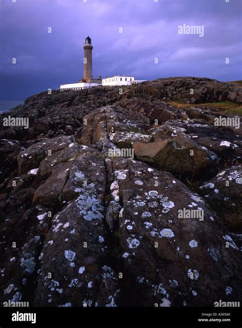 Stormlight Ardnamurchan Lighthouse Stock Photo Alamy