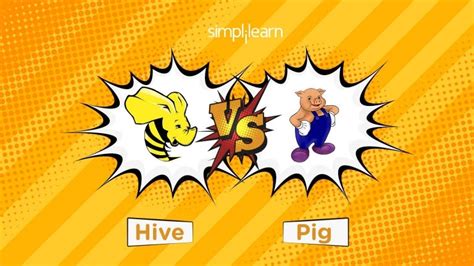 Hive Vs Pig Difference Between Hive And Pig Pig Vs Hive Hive An