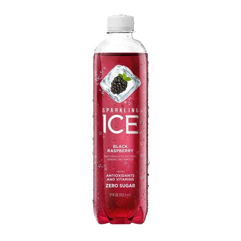 Sparkling Ice Naturally Flavored Sparkling Water Black Raspberry 17