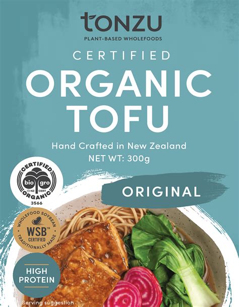 Zenzo Tonzu Organic Tofu Original 300g