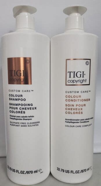 Tigi Copyright Custom Care Colour Shampoo And Conditioner 32 79 Oz EBay