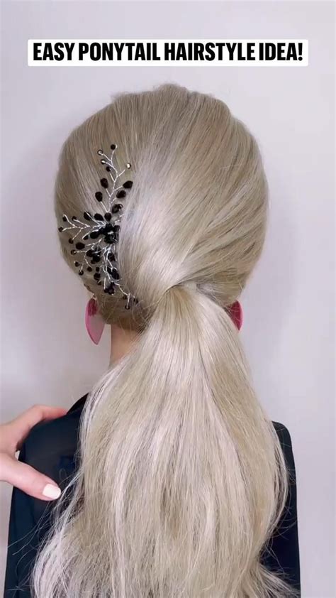 Pin By Candy Mckay On Beautiful Gorgeous Ponytail Hairstyles Easy