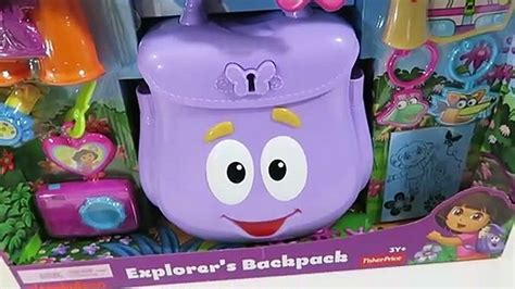 Dora The Explorers Backpack Adventure Time Playset Video Dailymotion