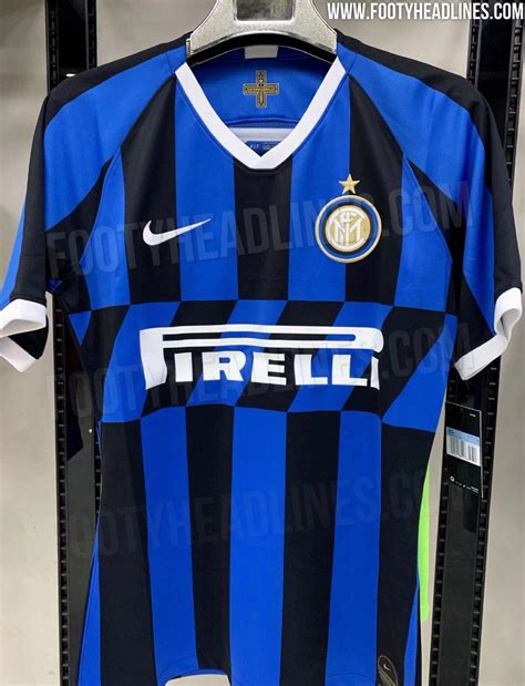 Inter Milan 19 20 Home Kit Leaked Footy Headlines