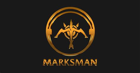 Custom Digital Artwork Of The Marksman Emblem The Extraordinary Game