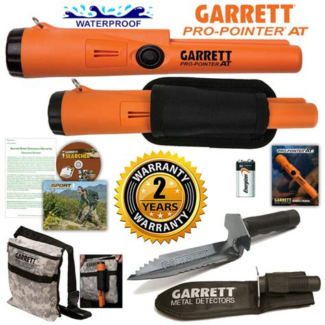 Garrett Pro Pointer At Metal Detector Waterproof With Camo Pouch And