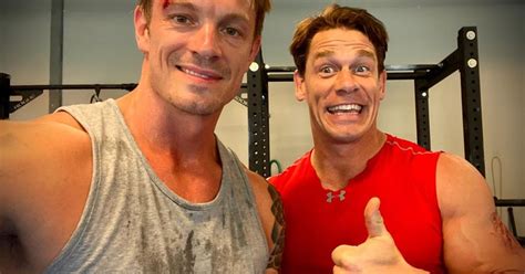 From his twitter account to the world, … Joel Kinnaman Trains With John Cena For The Suicide Squad ...