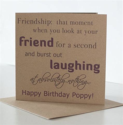 Personalised Birthday Card For A Female Special Friend Friendship