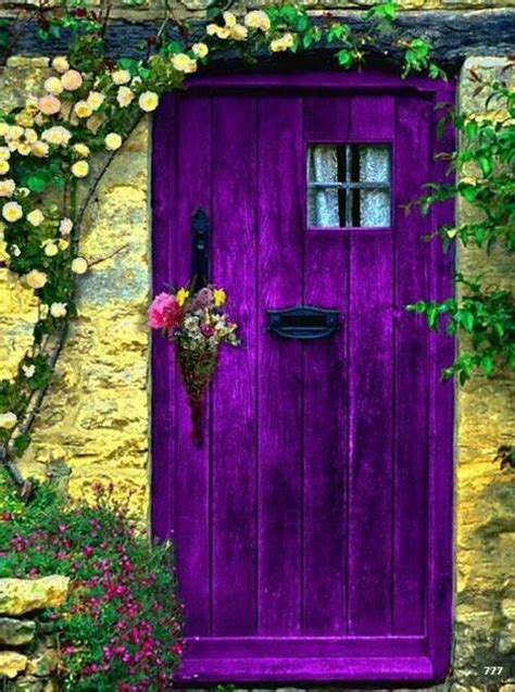 Rustic Purple Beautiful Doors Purple Door Doors