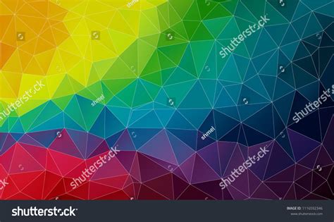 Geometric Triangle Wallpaper Vector Background Stock Vector Royalty
