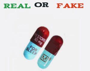 How To Spot Fake Temazepam (Restoril) Pills | Public Health