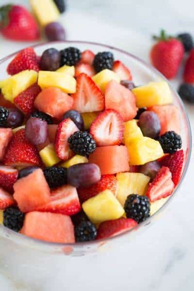 Fresh Fruit Bowl Tastes Better From Scratch