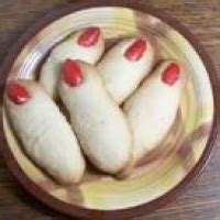 Dust the ladyfingers with powdered sugar. Halloween Lady Fingers Recipe
