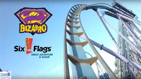 Bizarro Six Flags Great Adventure Front Row Pov Youtube