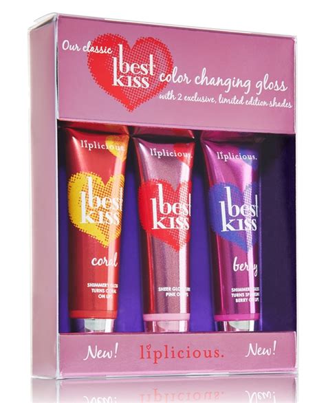 The whole surroundings occurring this clock turns to be a joyful and cheerful season. Liplicious Best Kiss Gift Set for Valentine's Day ...